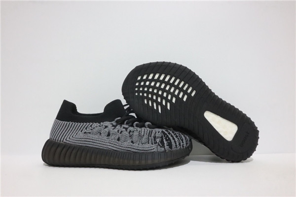 Youth Running Weapon Yeezy 350 Black Shoes 001